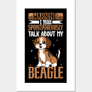 Beagle lover Posters and Art